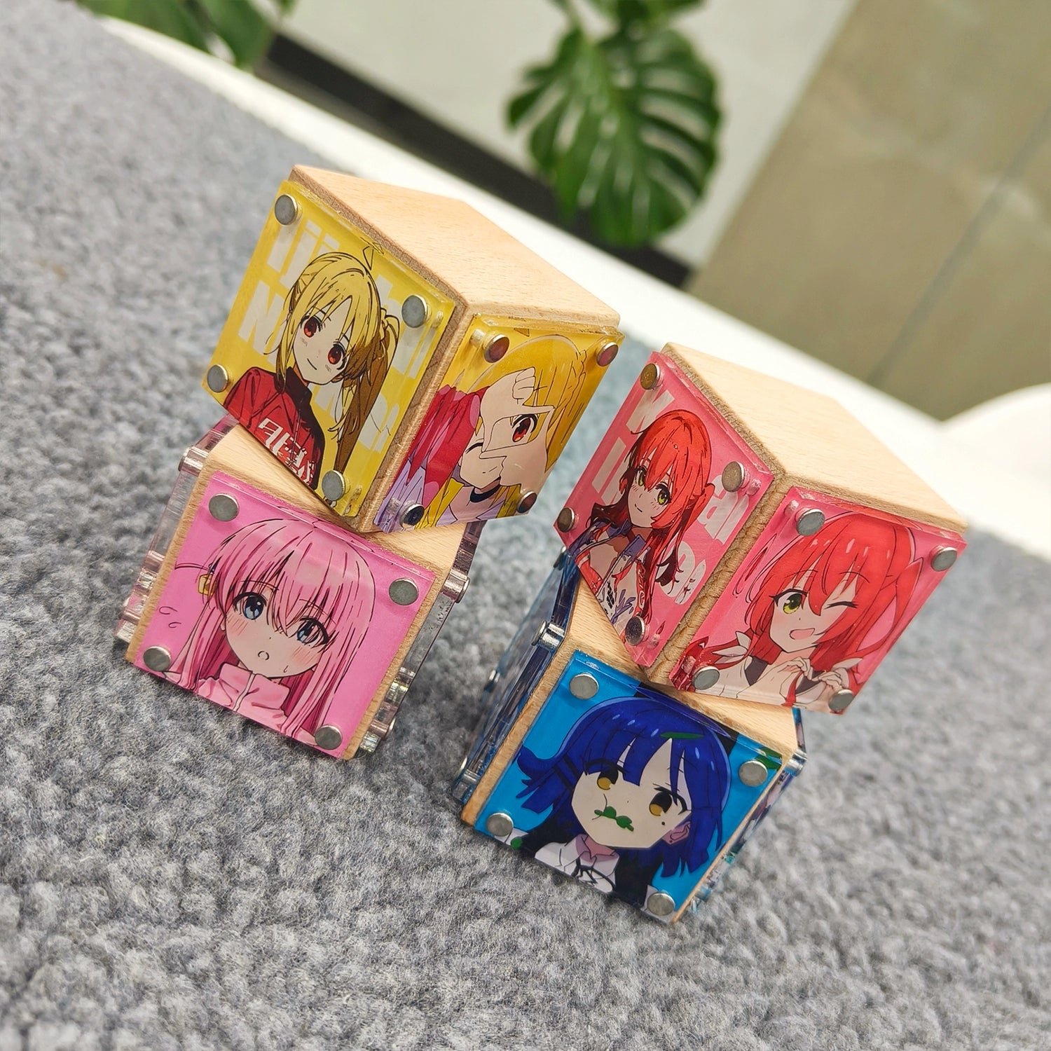 Creative Anime Doll Figure Magnetic Base
