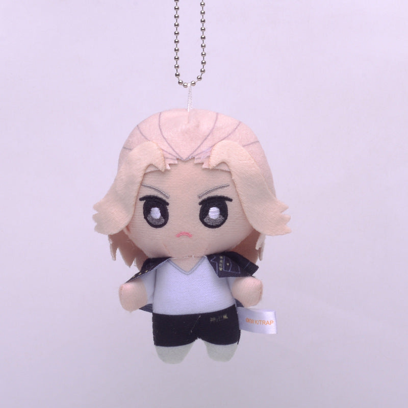 Cute Anime Plush Doll Keychain