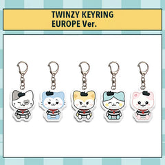 TWINZY KEYRING EUROPE Ver.