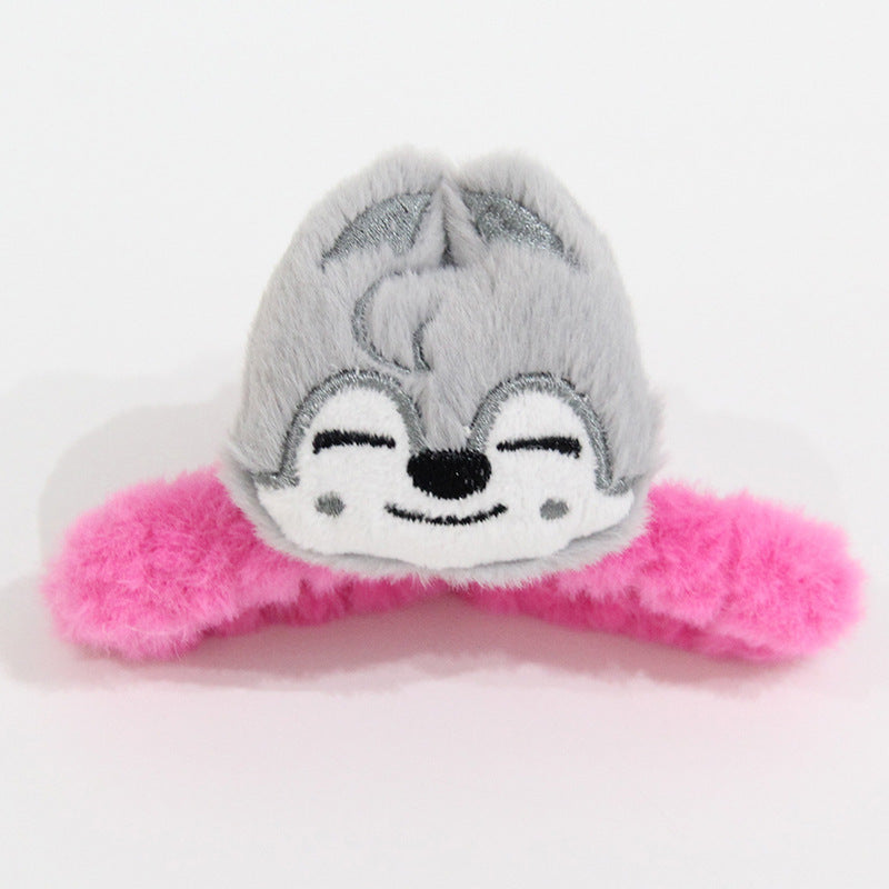Cartoon KPOP Plush Grab Clip Hairpin