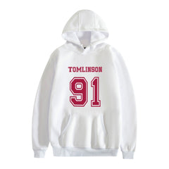 Unisex Louis Graphic Loose Pullover Hoodie