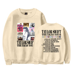 Casual Women's Taylor Print Crew Neck Sweatshirt