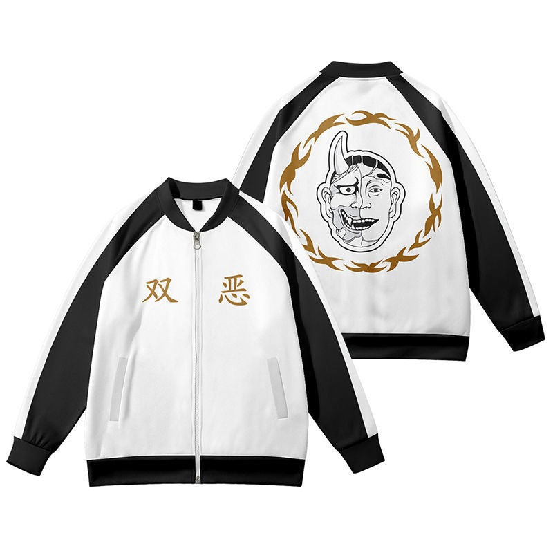 Men's and Women's 3D Printed Baseball Jacket