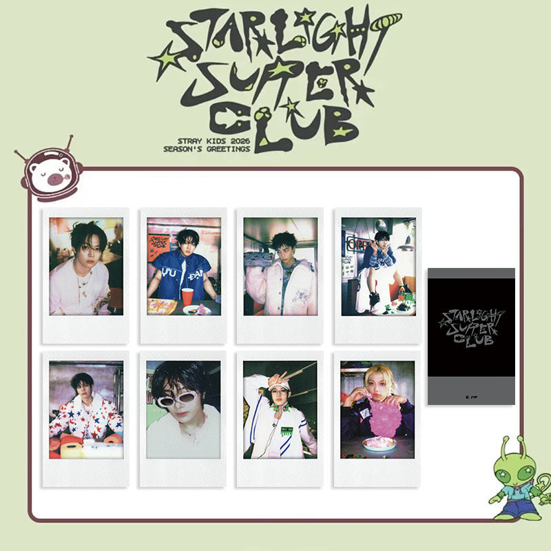 SKZ 2026 SEASON'S GREETINGS STARLIGHT SUPPER CLUB Photocard Special Edition