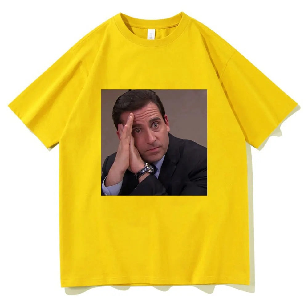 Funny Michael Scott Print T-Shirt