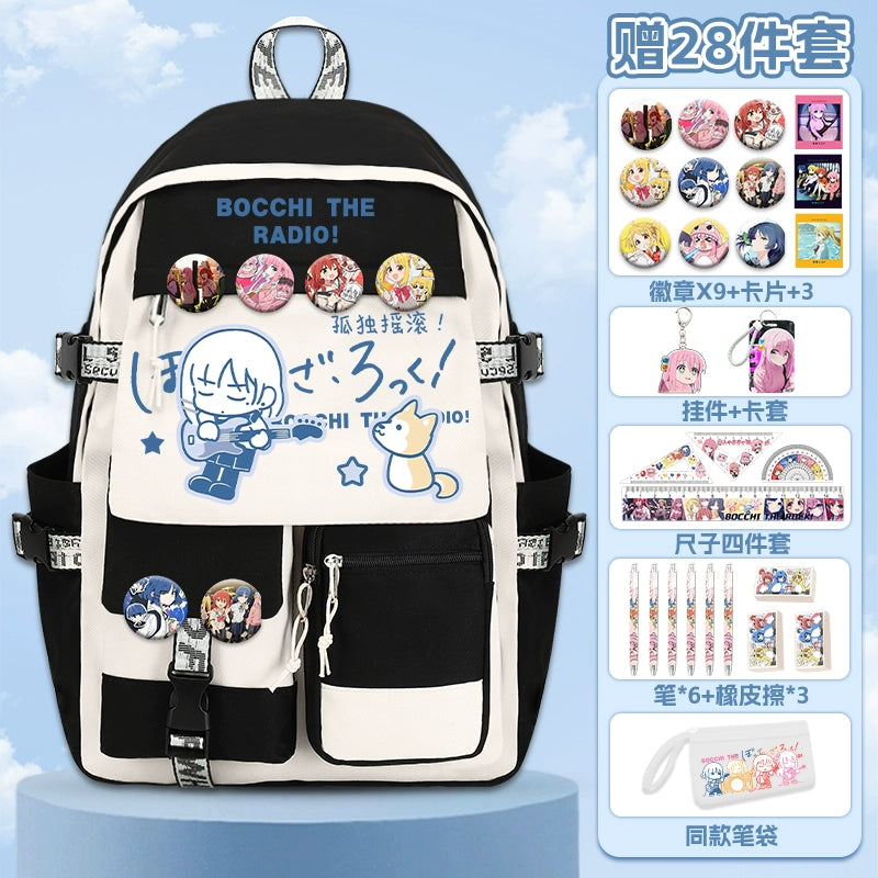 Large-capacity Anime Backpack Schoolbag