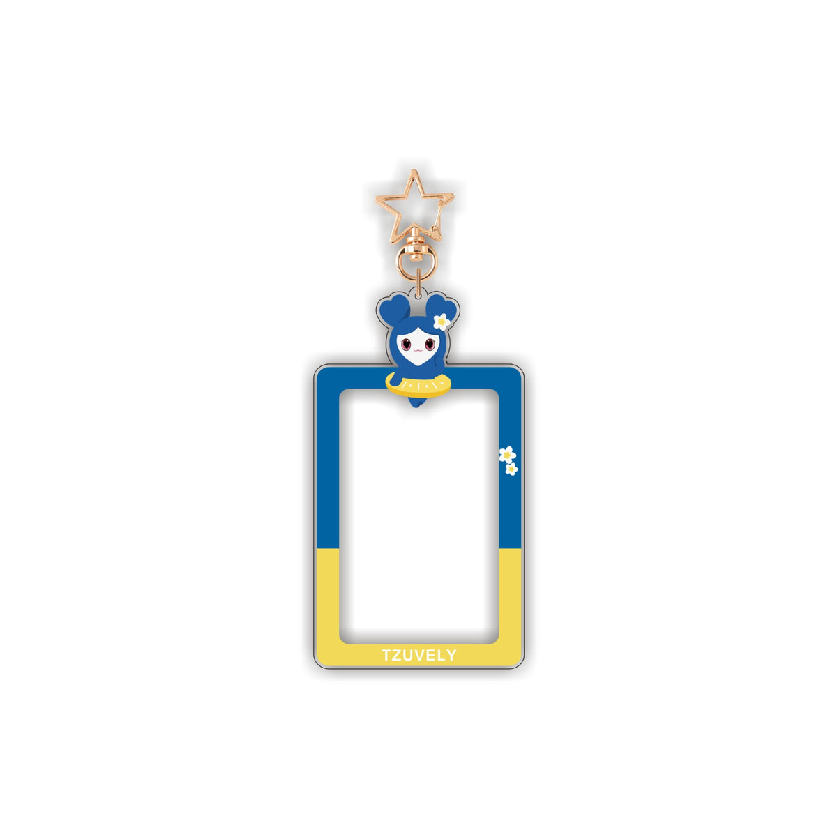 KPOP Acrylic Card Storage Pendant