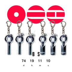 BTS ARMY Lightstick Acrylic Keychain