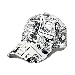 Trendy Anime Graphic Print Baseball Hat