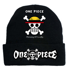 Trendy Luffy Print Knitted Hat