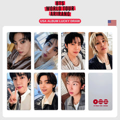 BANGTAN WORLD TOUR ARIRANG Photocard USA Lucky Draw