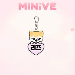 "MINIVE" Cartoon Acrylic Keychain