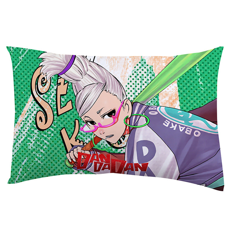 DANDADAN Anime Print Throw Pillowcase