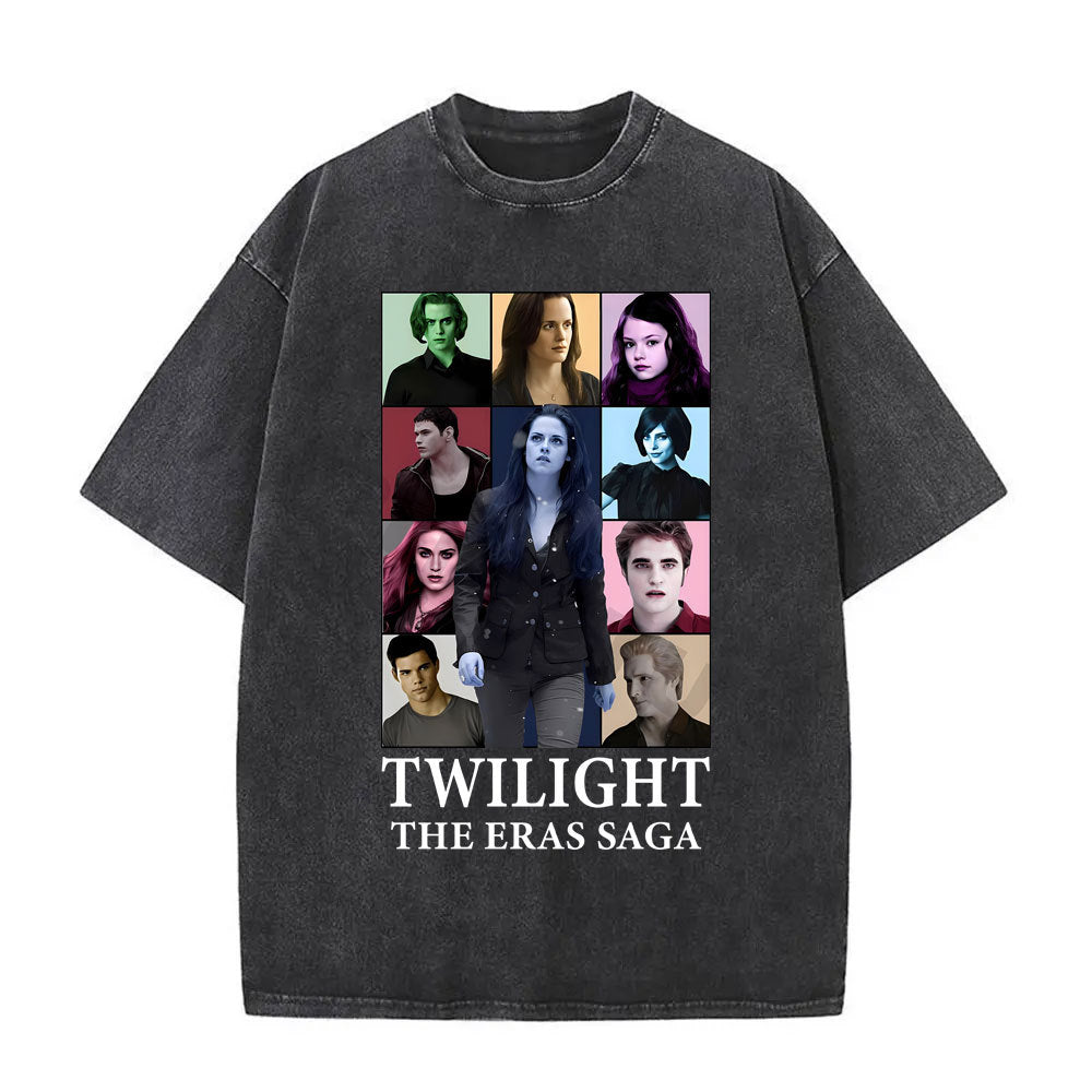 Vintage Washed The Eras Saga Graphic Tee