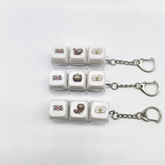 GD Cat Keycap Pendant Keyring
