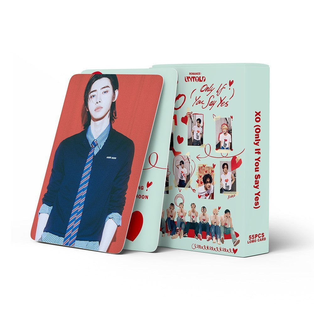 EN KPOP 55 PCS LOMO Card Collection