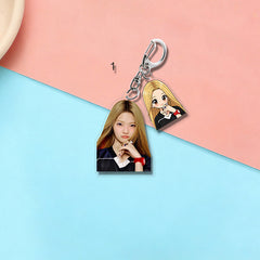 SEOHEE JIA SAKI Acrylic Pendant Keychain