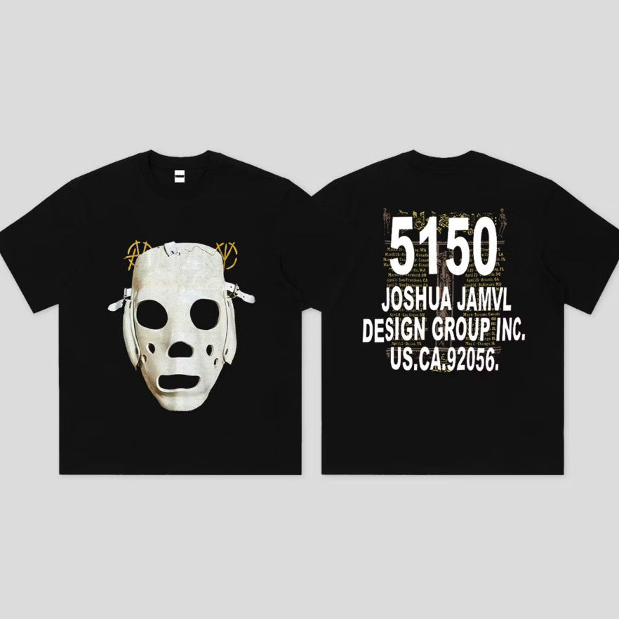 JK Same Style Mask T-shirt Top