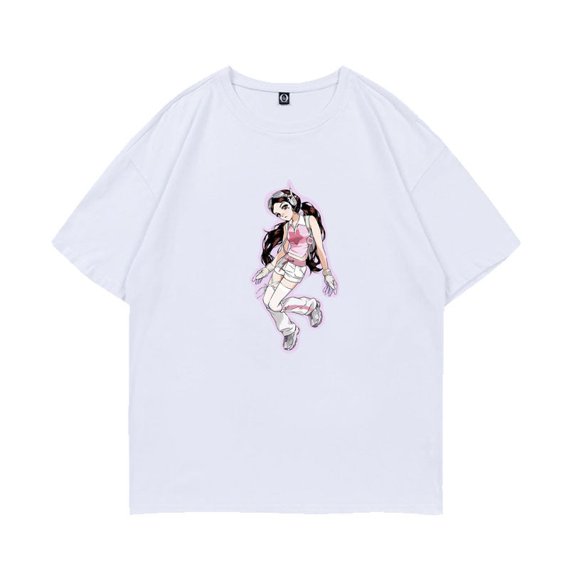 NJZ Album GetUp Graphic Crew Neck T-shirt
