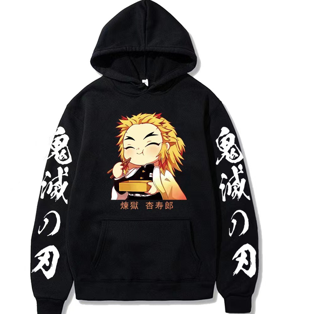 Unisex Trendy Anime Graphic Casual Hoodie