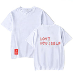 Unisex Kpop LOVE YOURSELF Short Sleeve T-Shirt