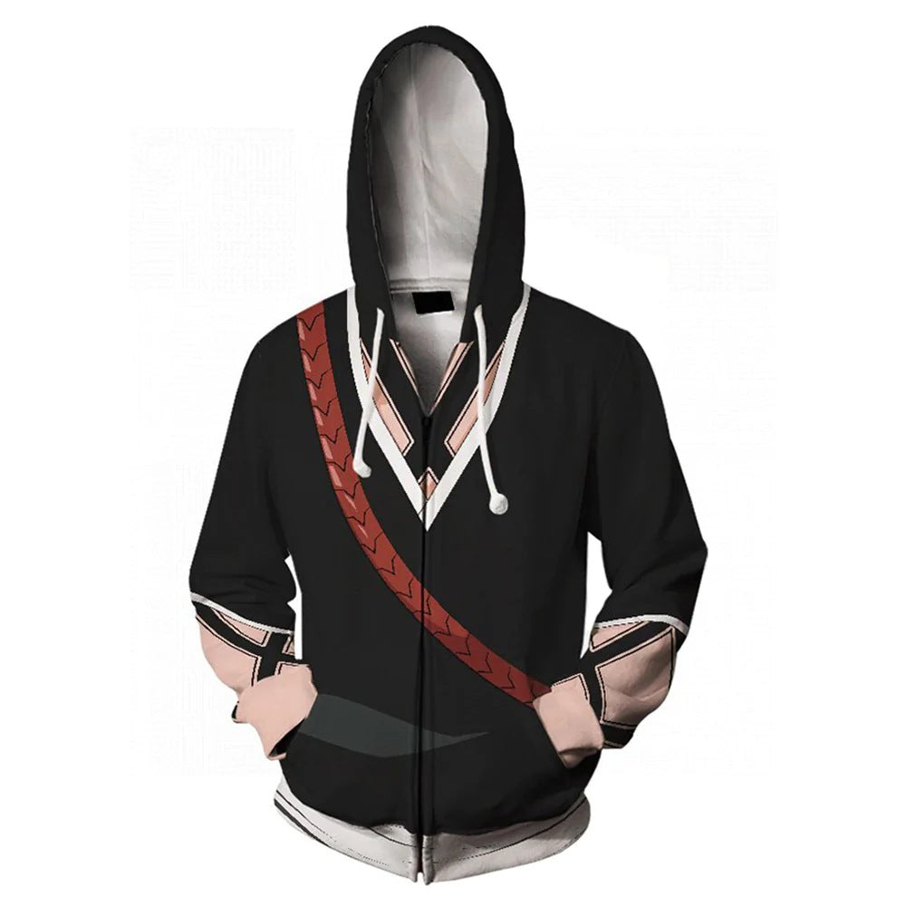 Unisex Anime Digital Print Cosplay Hoodie