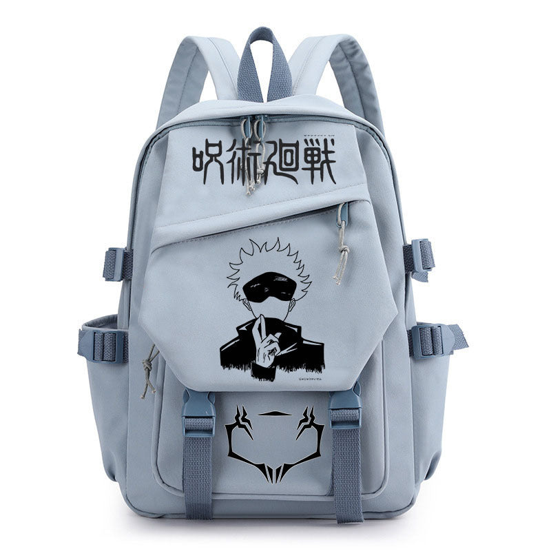 Casual Anime Pattern Printed Backpack