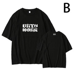 KPOP Album DirtyWork Short-sleeved T-shirt