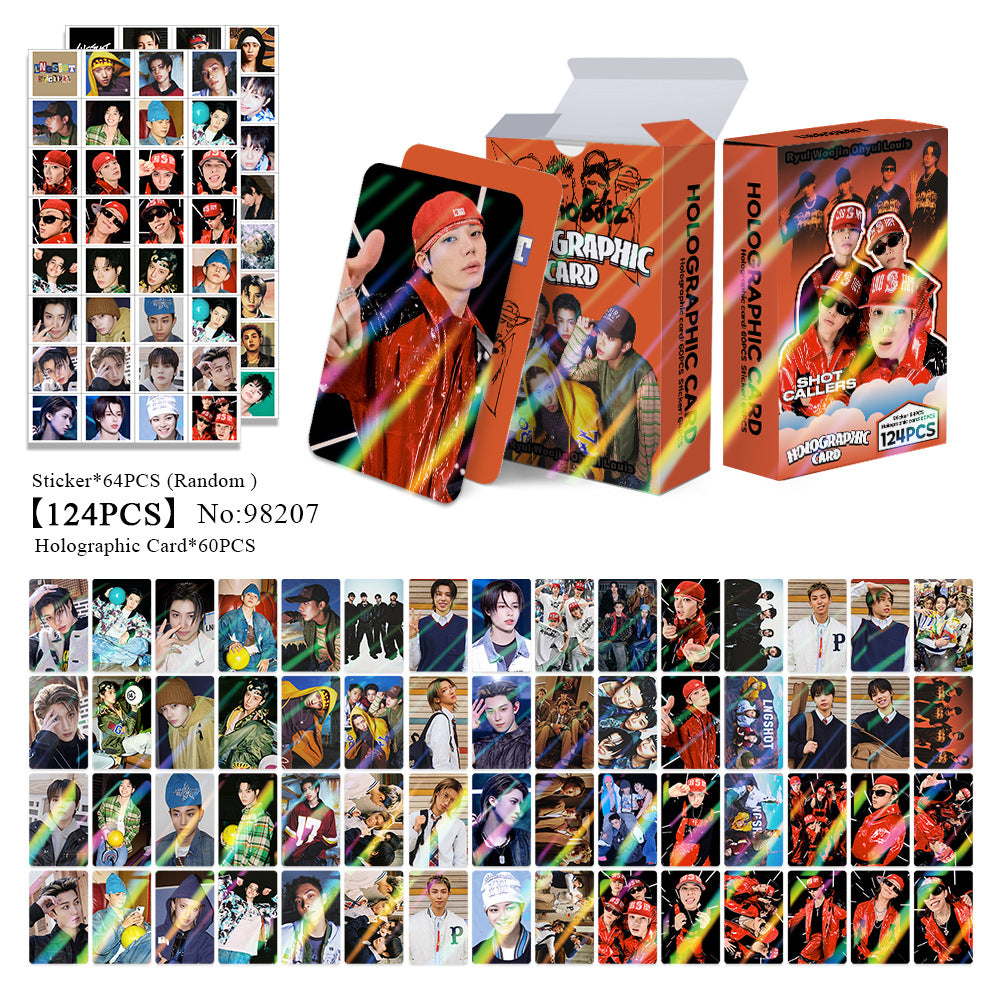 60PCS 4SHOBOIZ Vol.2 4SHOVILLE Flash Photocard Sticker