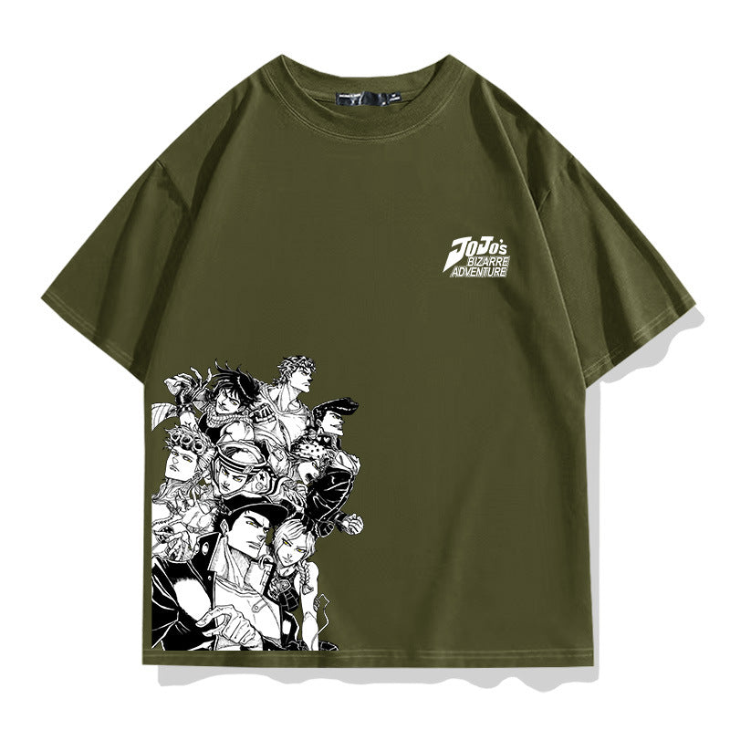 Men's JOJO Short Sleeve Loose T-Shirt