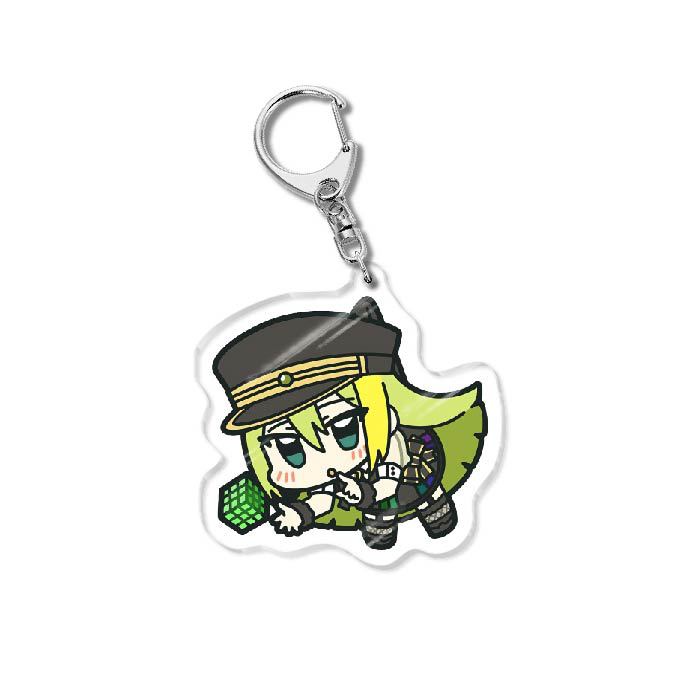 Cute Anime Acrylic Keychain Pendant
