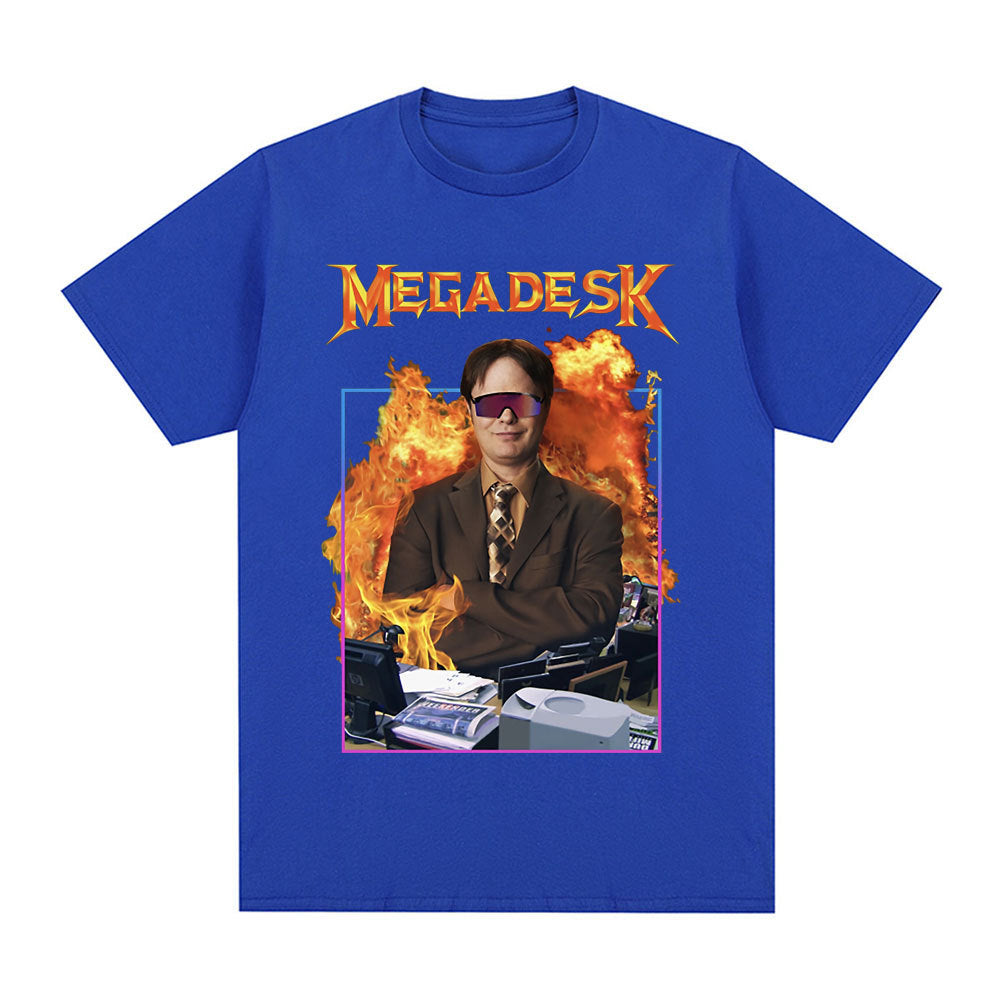 Dwight Schrute Megadesk Printed Tee
