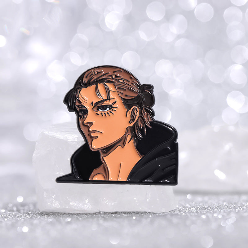 Creative Anime Badge Brooch