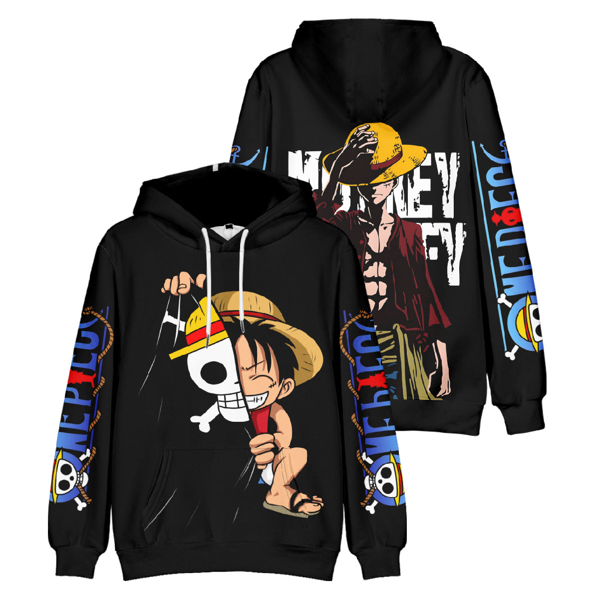 Cool Anime 3d Print Cosplay Hoodie