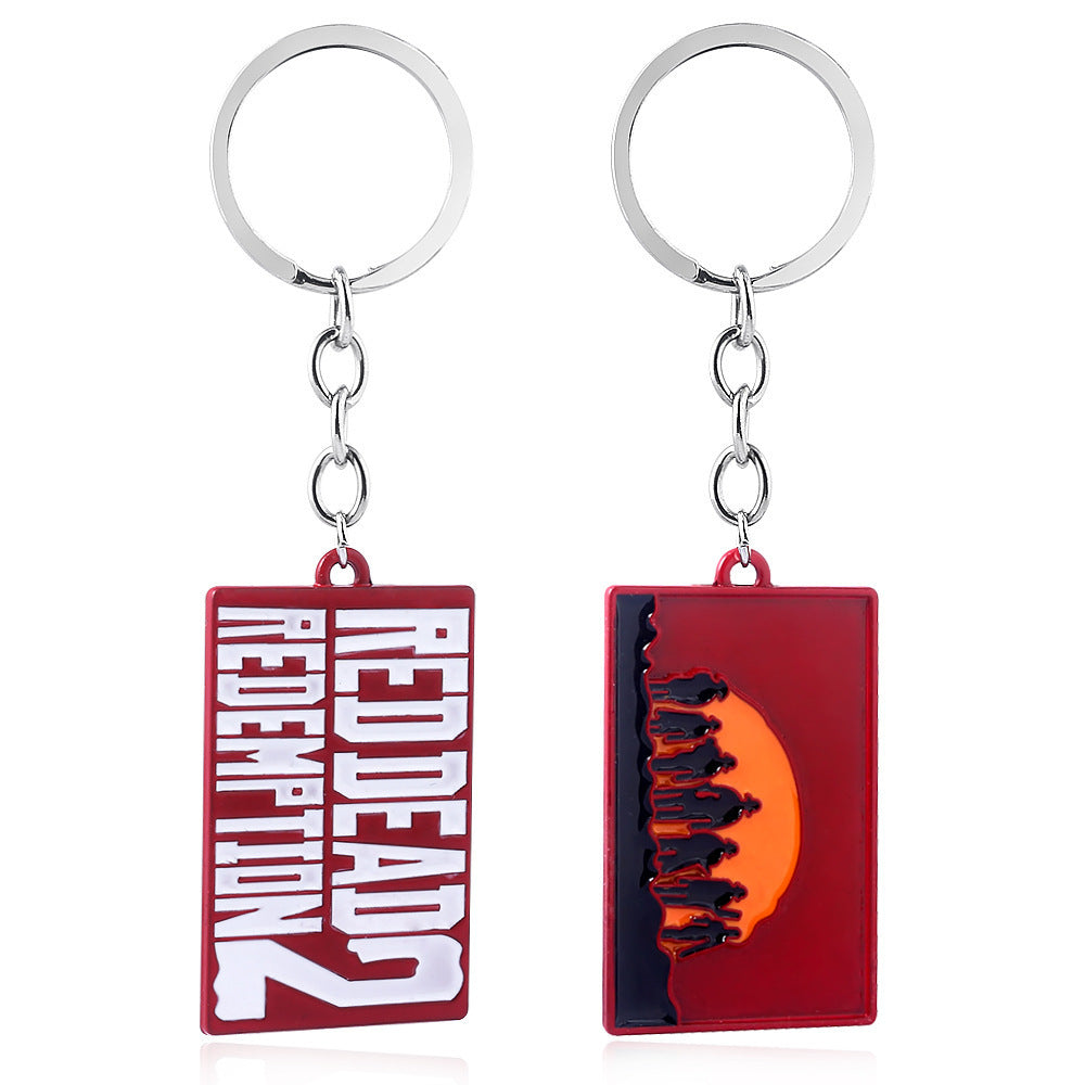 Game Logo Keychain Pendant