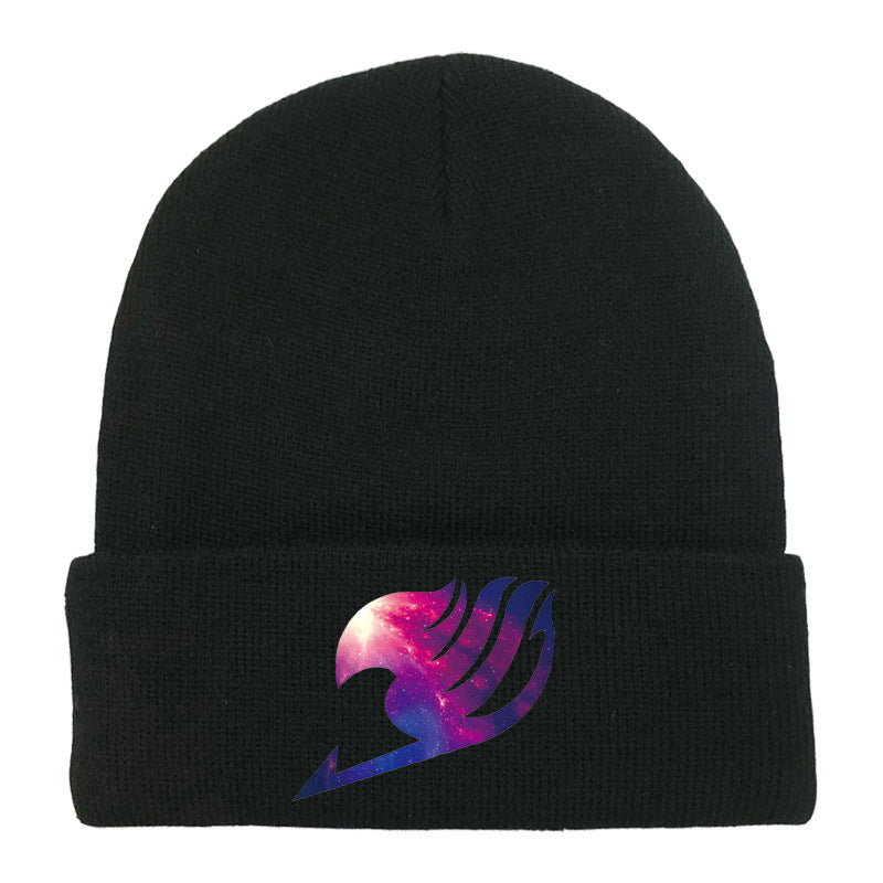 Winter Anime Printed Knitted Hat