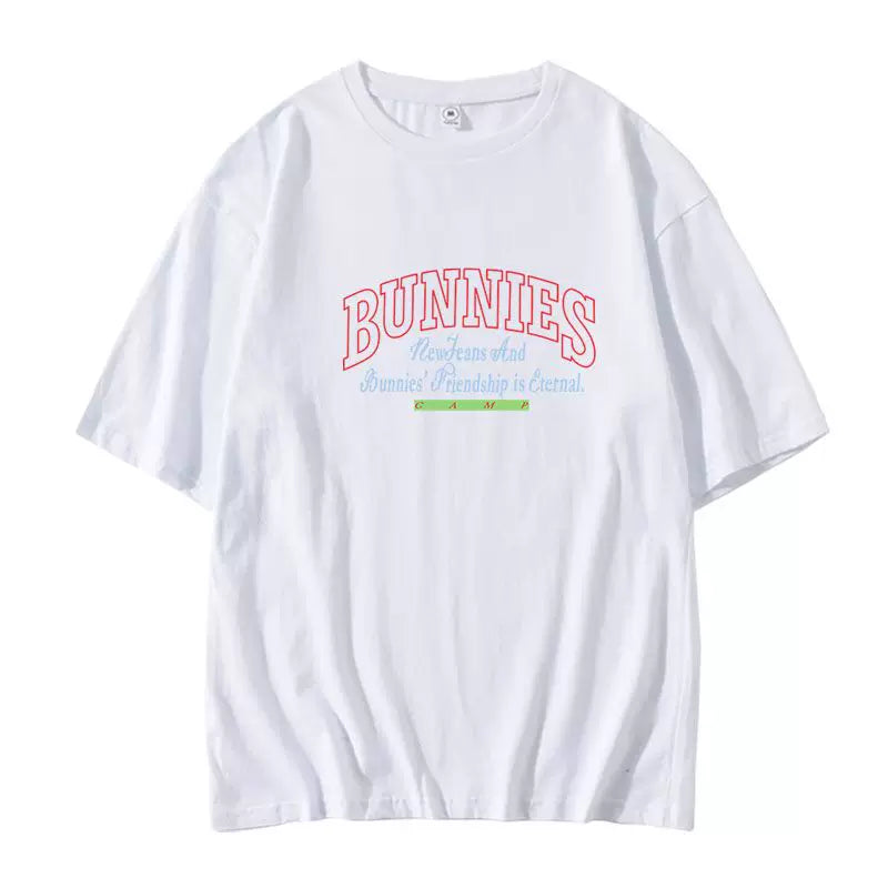 Bunnies Camp LOGO Crew Neck T-shirt