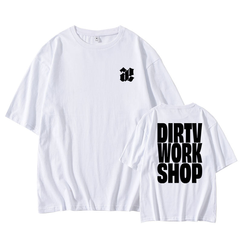 KPOP DirtyWork Short-sleeved Cotton T-shirt