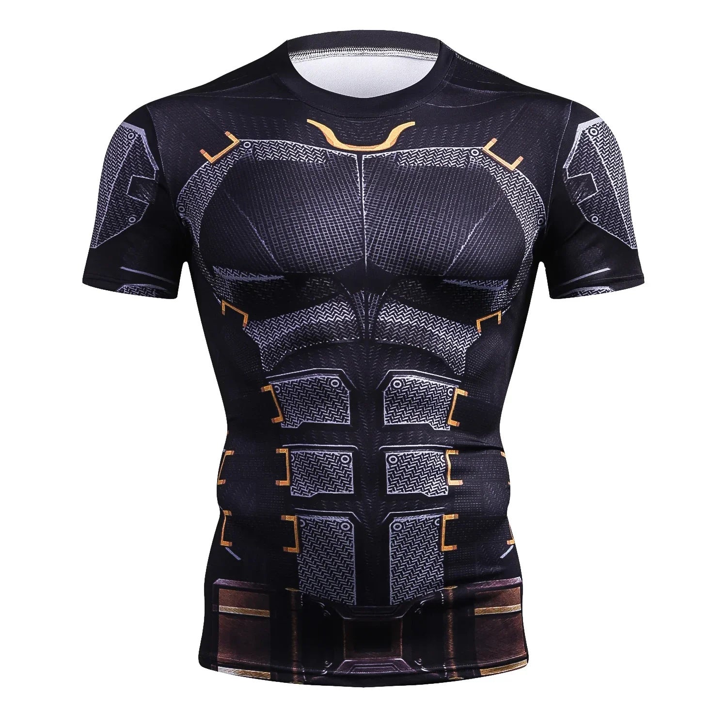 Superhero Cosplay Digital Print Short Sleeve Shirt