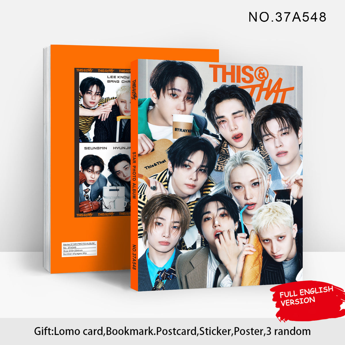 SKZ THIS & THAT Photo Book Album 80p Collection