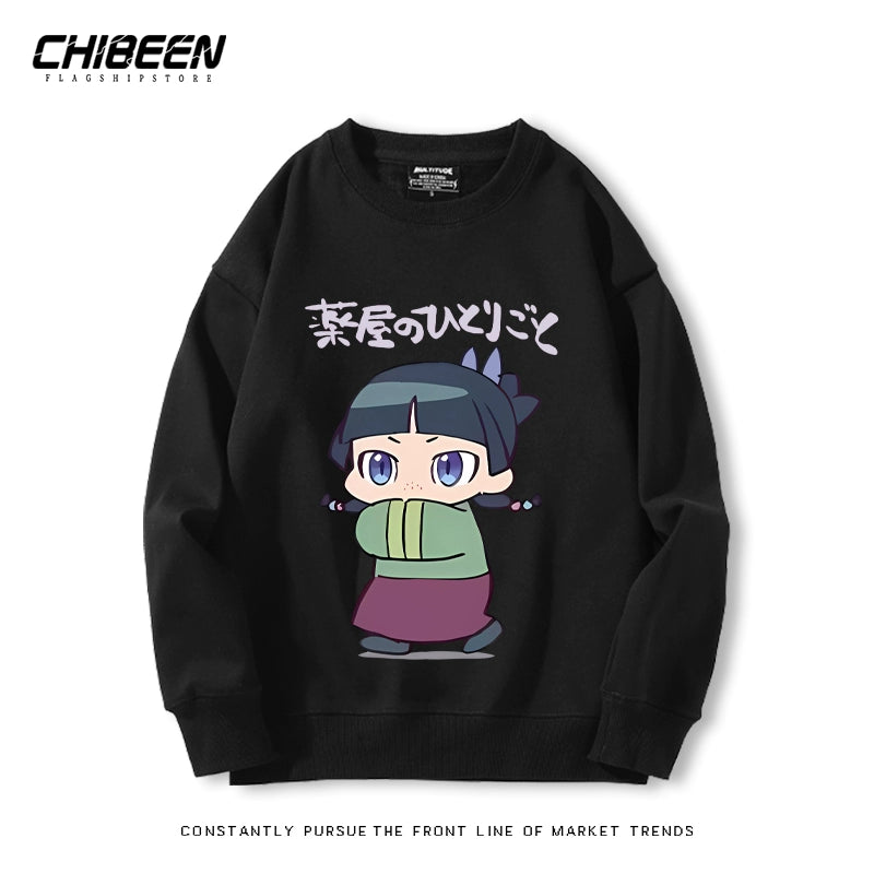 Unisex Anime Cos Crew Neck Sweatshirt