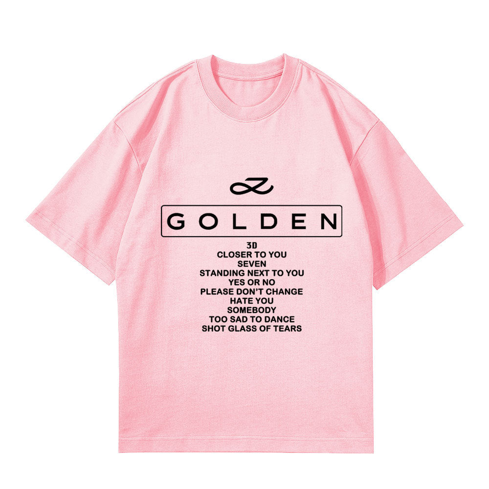 KPOP I AM STILL Poster Printed Loose Top