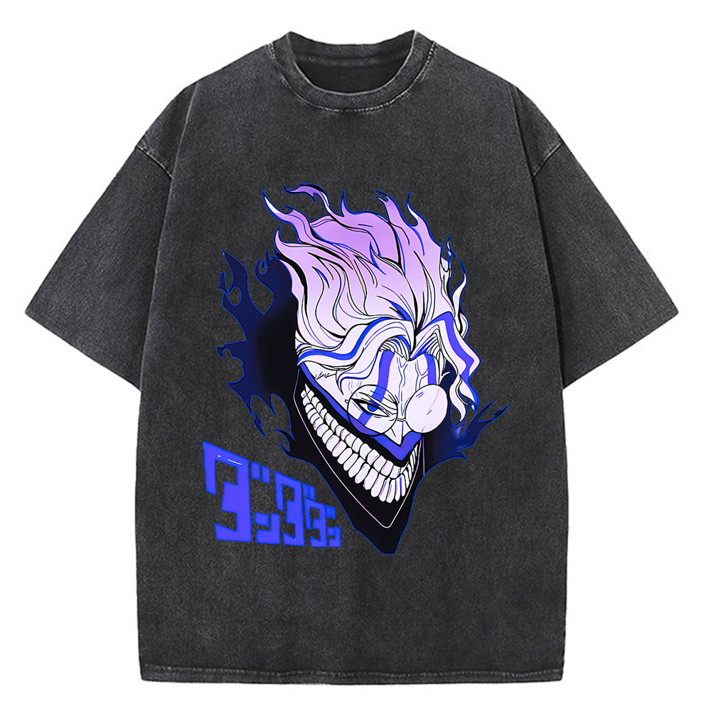 Vintage Men's Anime Dandadan Loose T-shirt