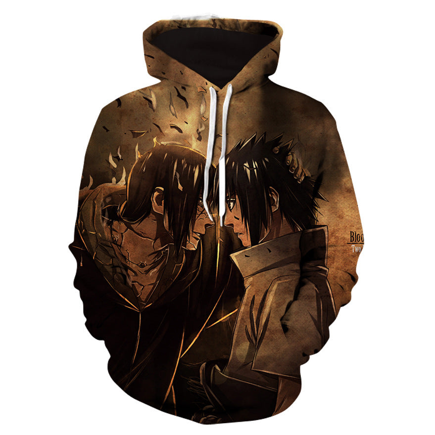 Unisex Anime Digital Printed Cosplay Hoodie