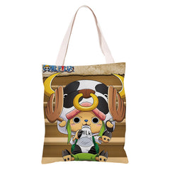 Trendy Anime Canvas Shoulder Bag