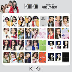 KIIIKIII "UNCUT GEM" Album Photocard Set