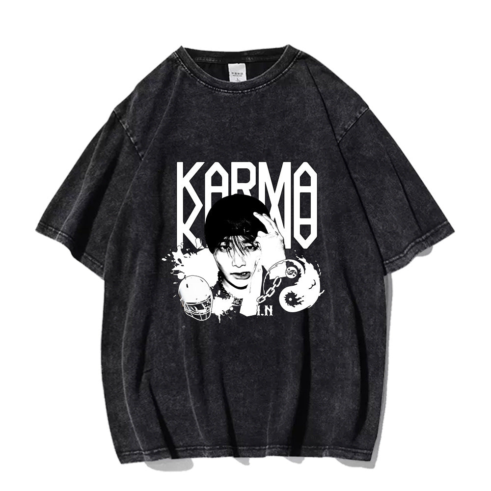 SKZ KARMA Retro Unisex Shirt