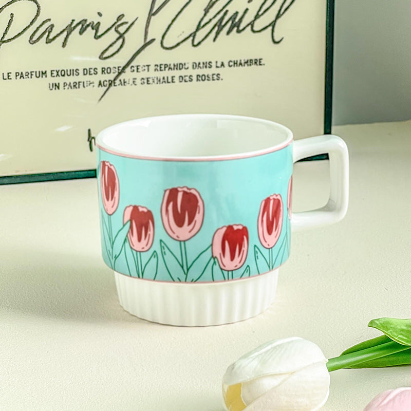 Cute Tulip Water Cup