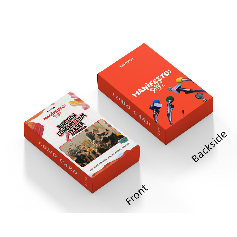 EN KPOP 55 PCS LOMO Card Collection