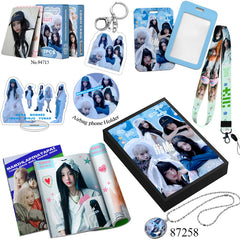 ILLIT Keychain PhotoCard Photo Album Big Gift Box